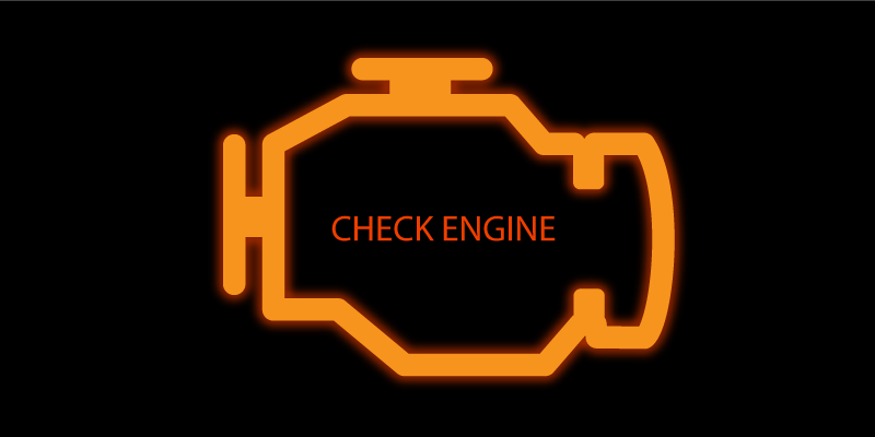 What a check engine light looks like